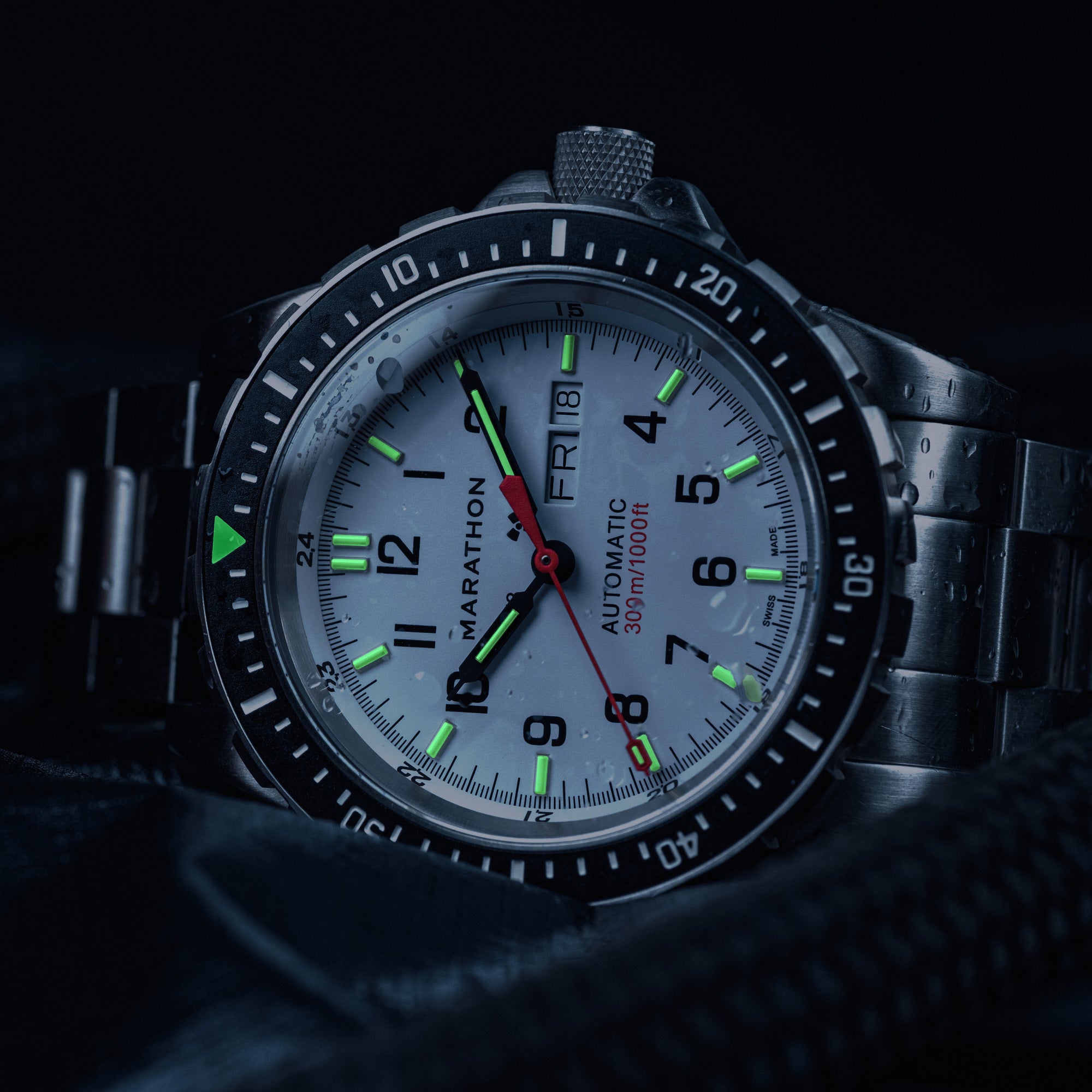 46mm Arctic Edition Jumbo Day/Date Automatic (JDD) with Stainless Steel Bracelet image