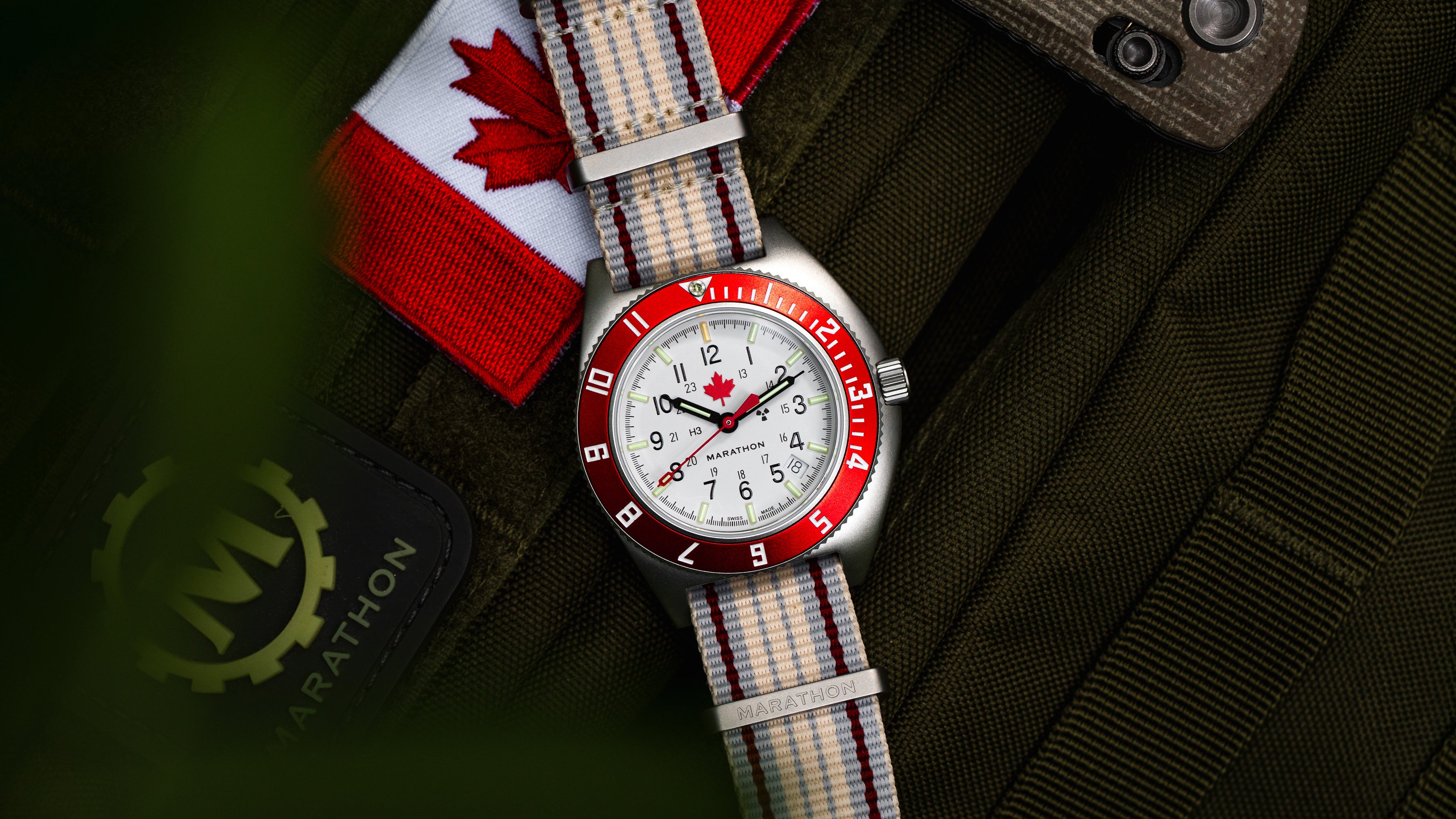 Arctic ADANAC Navigator de acero de 41 mm con fecha automática (SSNAV-D AUTO) - Canadá image