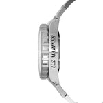 Grande montre automatique de plongée officielle USMC™ (GSAR) de 41mm avec bracelet en acier inoxydable