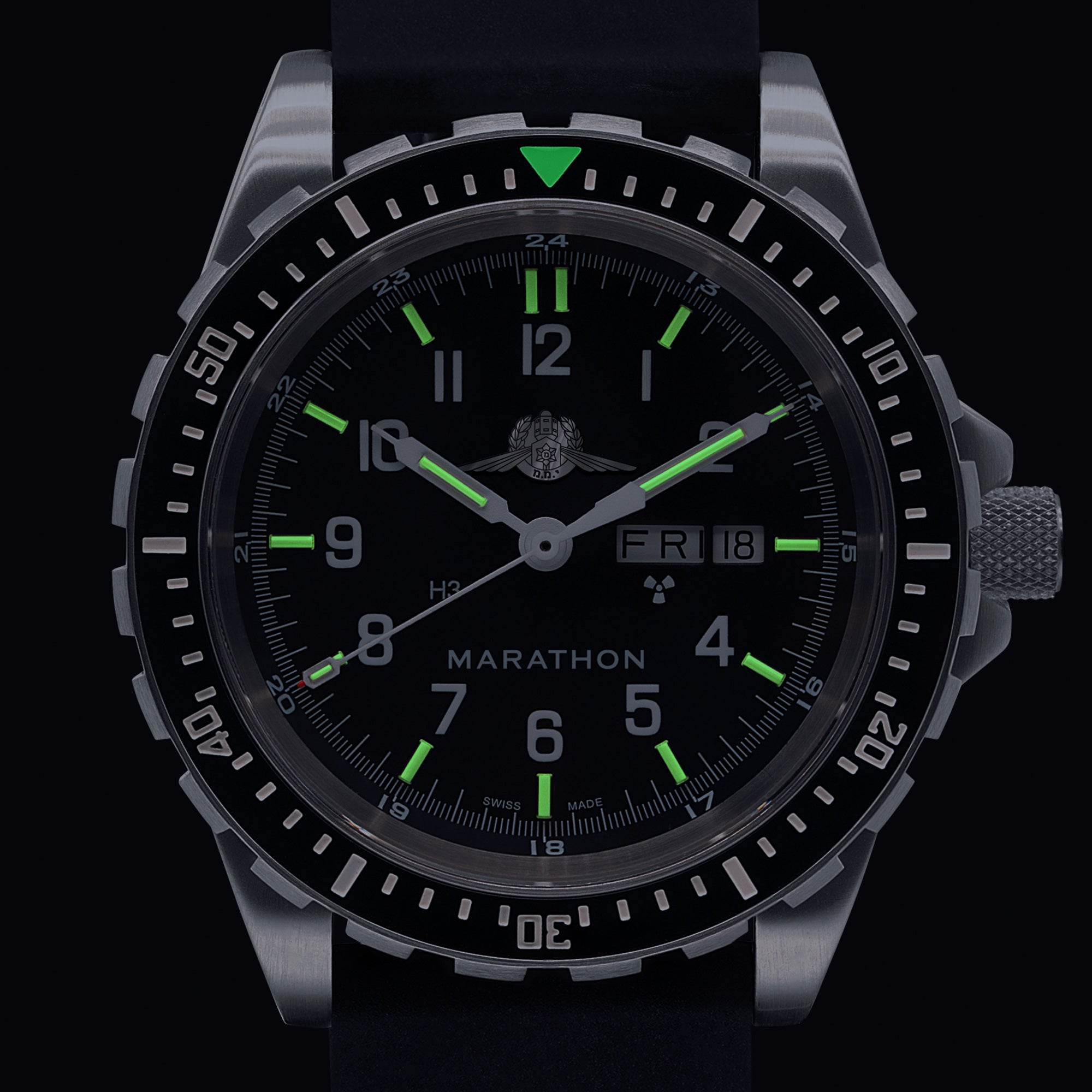 46mm Official IDF YAMAM™ Jumbo Day/Date Automatic (JDD) image