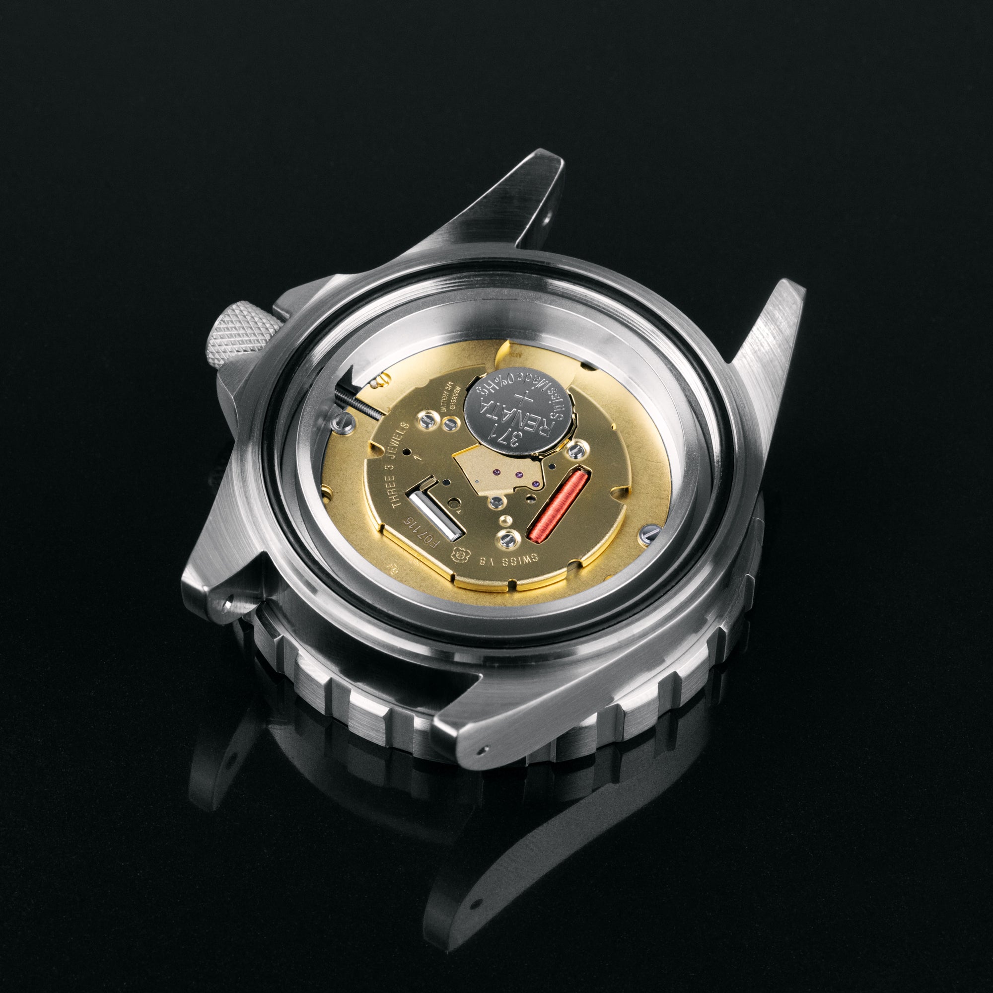 46mm Red Maple Jumbo Diver's Quartz (JSAR) image