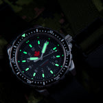 46mm Red Maple Jumbo Diver's Quartz (JSAR)