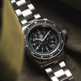 Grande montre automatique de plongée officielle USMC™ (GSAR) de 41mm avec bracelet en acier inoxydable image