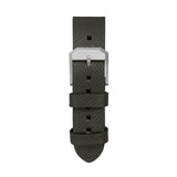 2-Piece Leather Strap, 20mm, Moss Green, Parkerized Hardware image