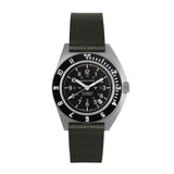 2-Piece Leather Strap, 20mm, Moss Green, Parkerized Hardware image