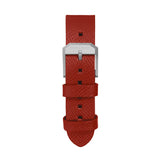 2-Piece Leather Strap, 20mm, Senate Red, Parkerized Hardware image
