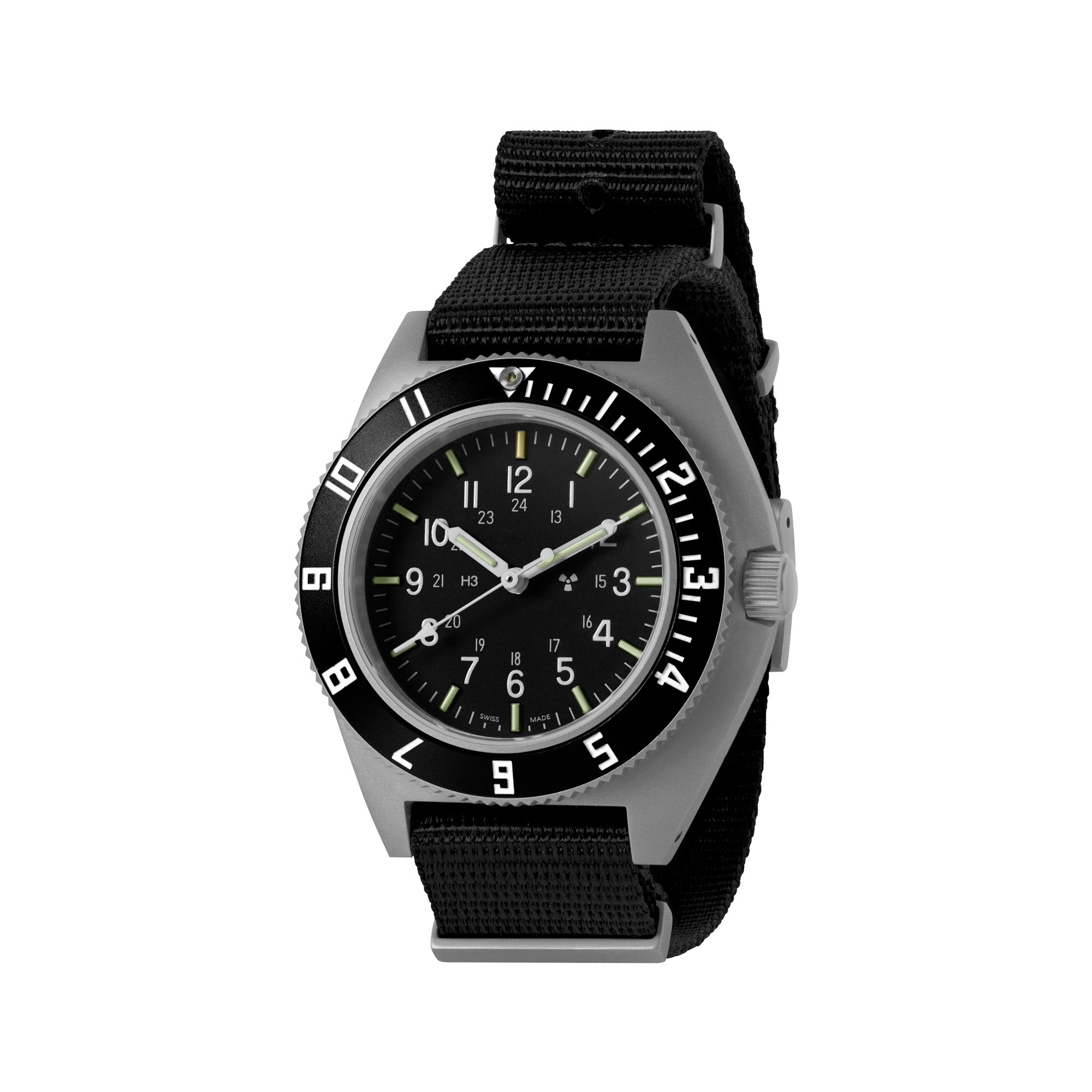 41mm Steel Navigator (SSNAV) on Nylon DEFSTAN image