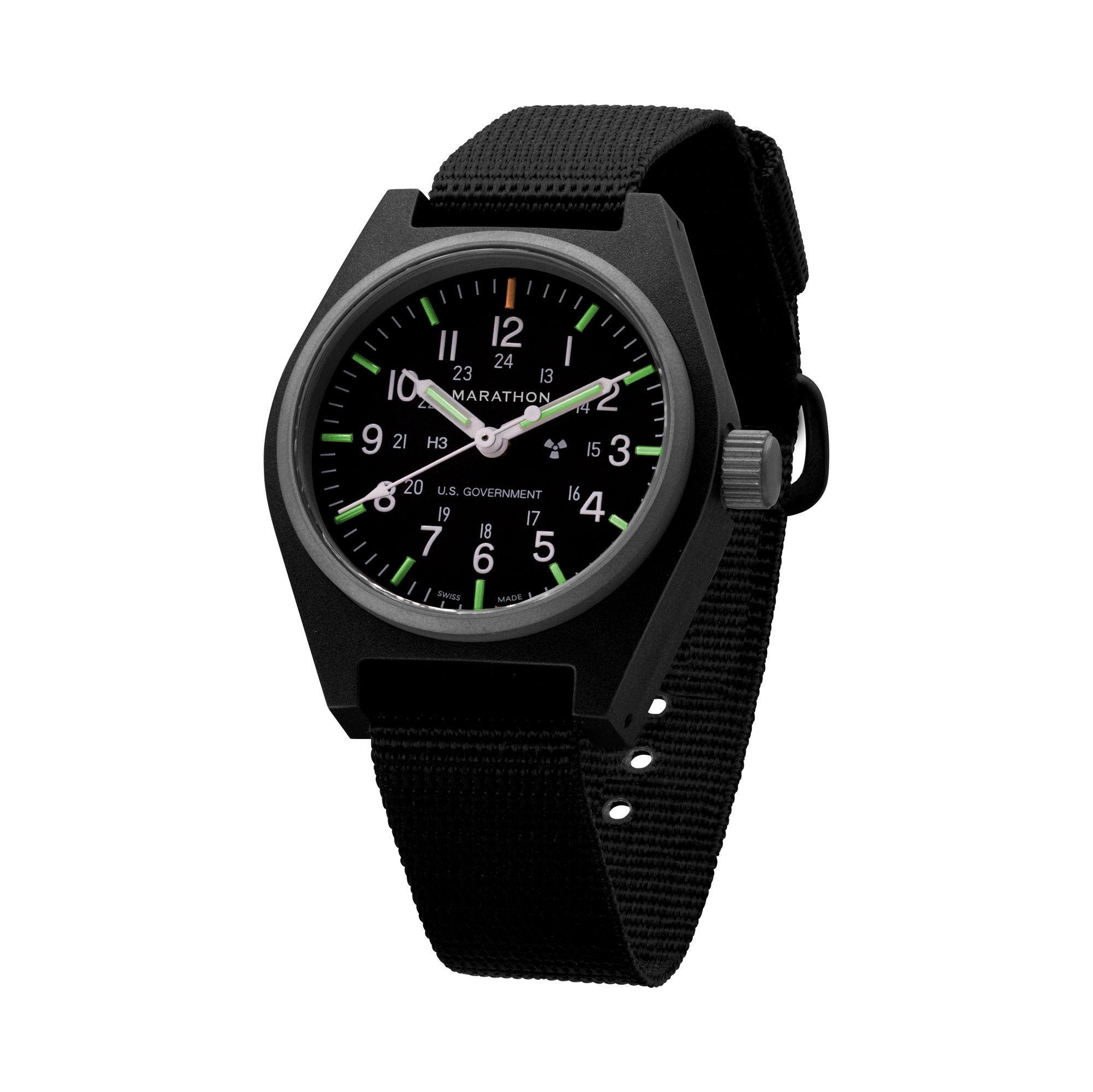34mm Black General Purpose Quartz (GPQ)
