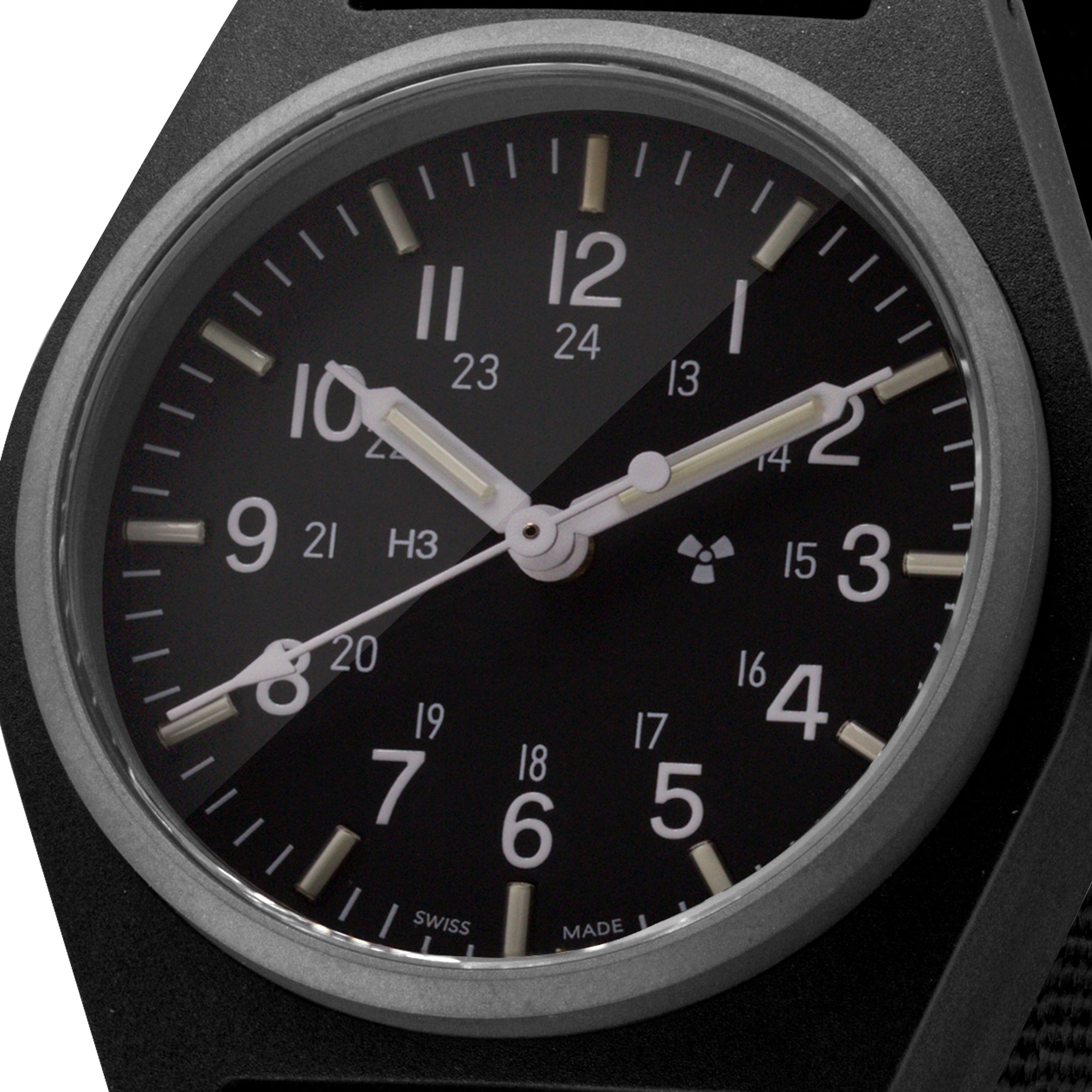 34mm Black General Purpose Quartz (GPQ)
