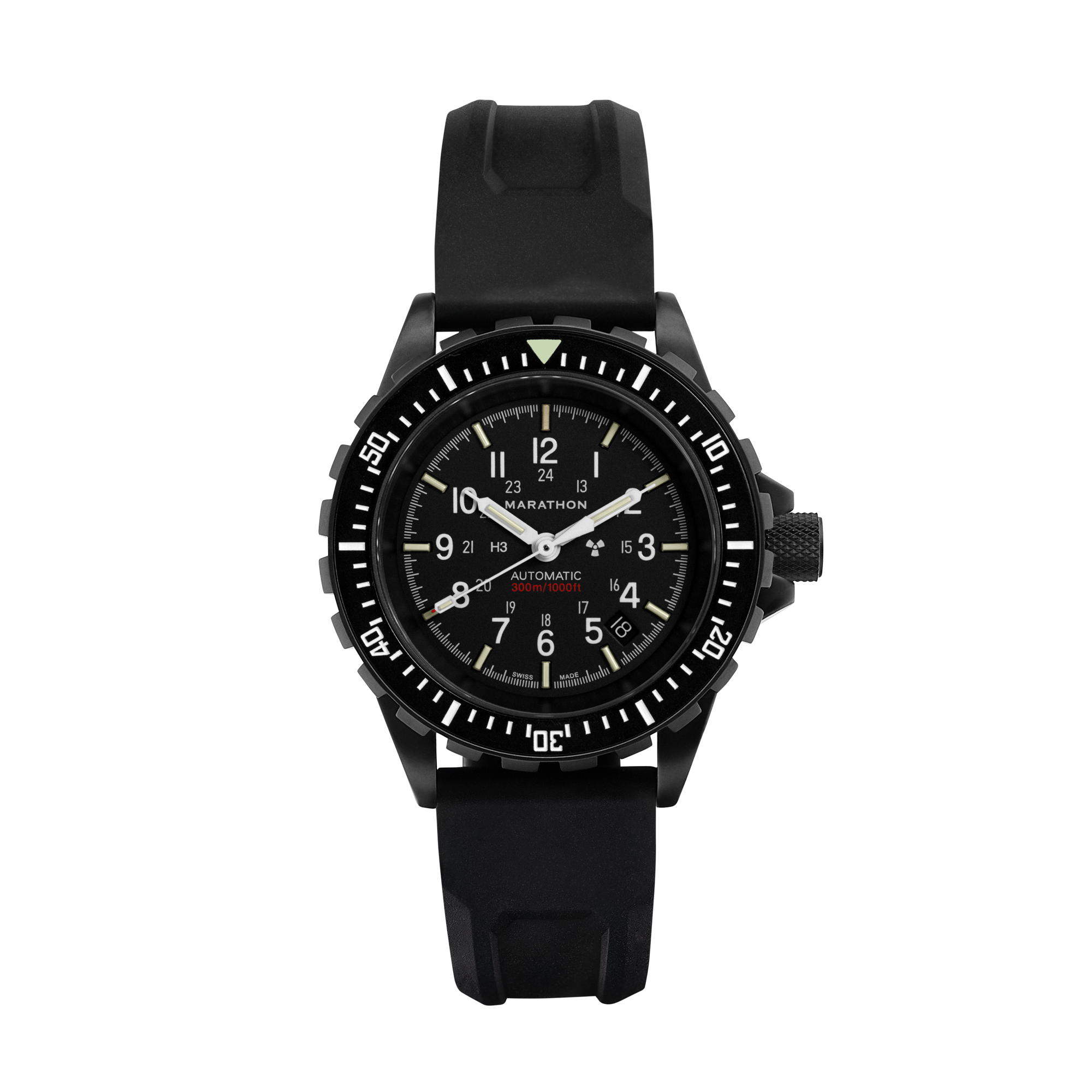 41mm Anthracite Large Diver's Automatic (GSAR) – Marathon Watch