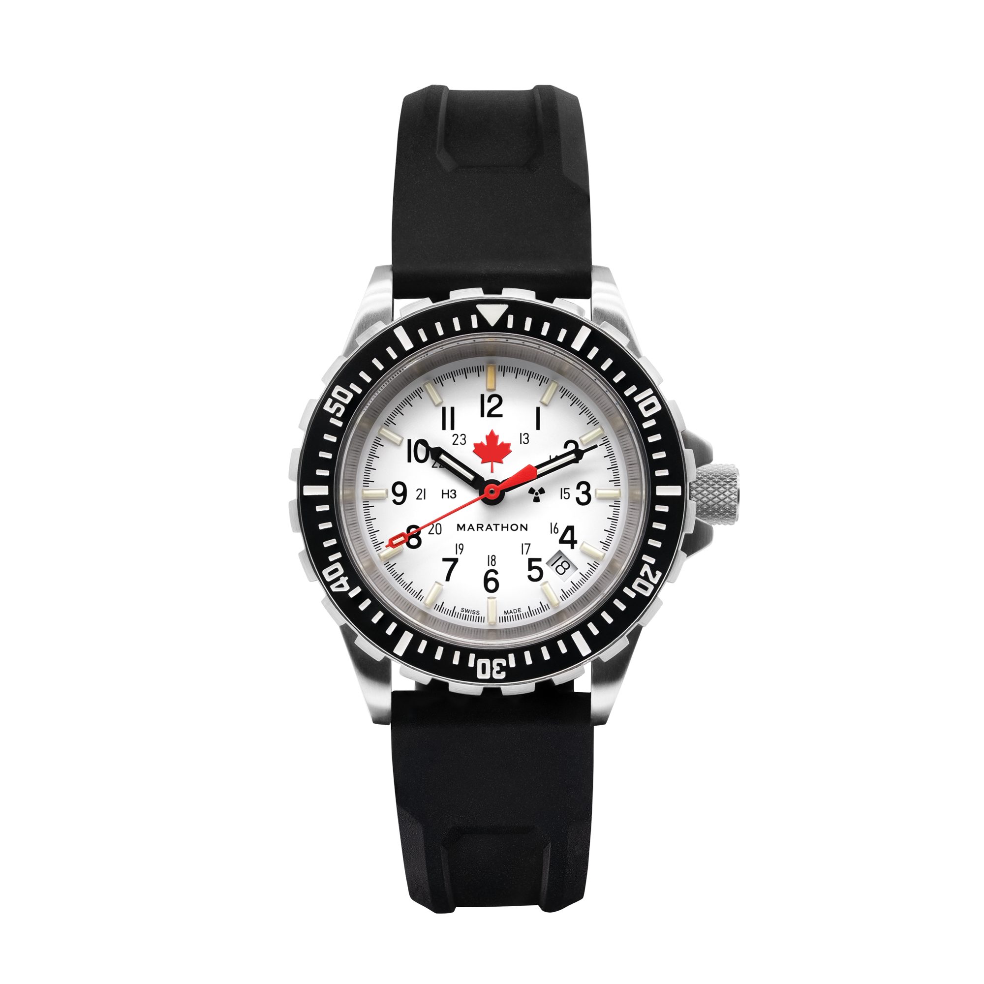 41mm Arctic Red Maple Large Diver's Automatic (GSAR) – Marathon Watch 41mm Arctic Red Maple Large Diver's Automatic (GSAR) – Marathon Watch