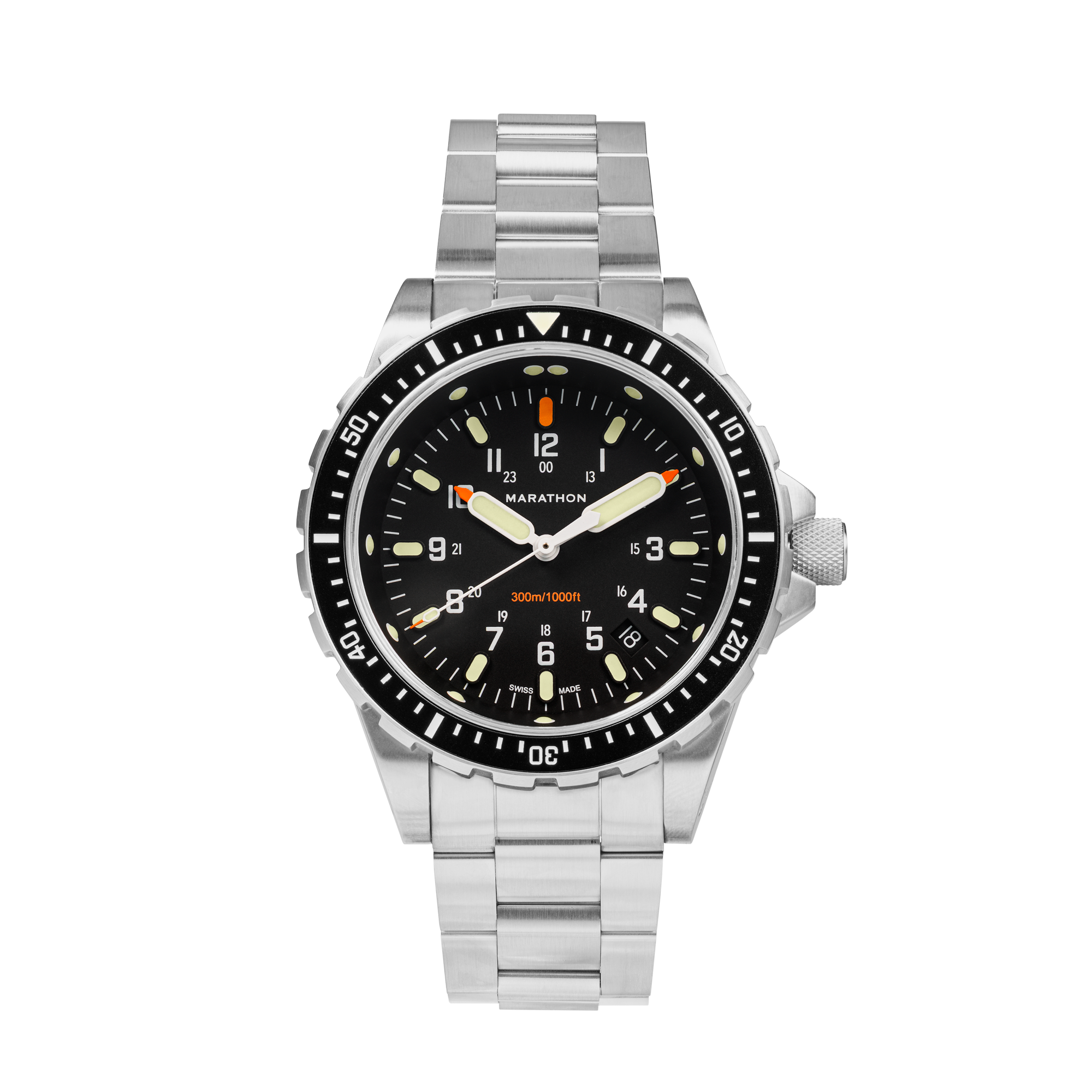 キル　オールドジャラ 46mm Jumbo Diver's Quartz (JSAR) with Stainless Steel Bracelet