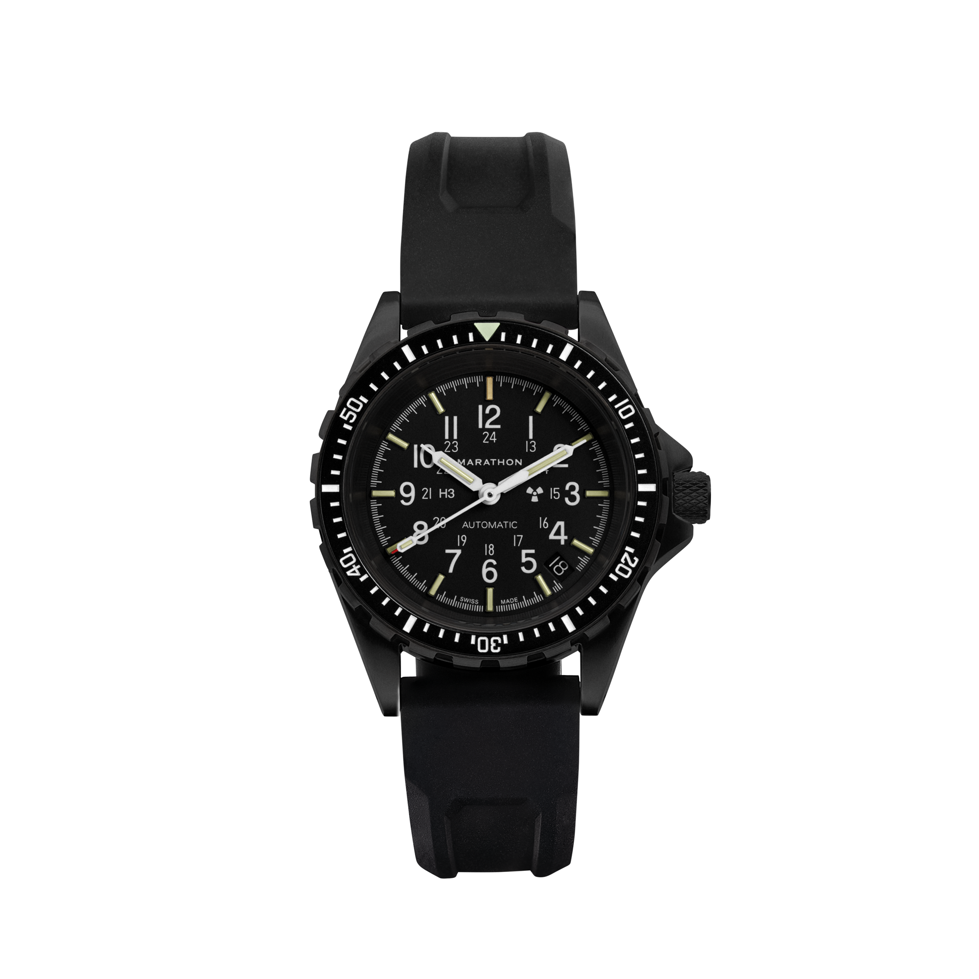 36mm Anthracite Medium Diver's Automatic (MSAR Auto) – Marathon Watch