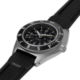 41mm Steel Navigator w/ Date Automatic (SSNAV-D AUTO) on Black 3-Piece Rubber Strap Kit image