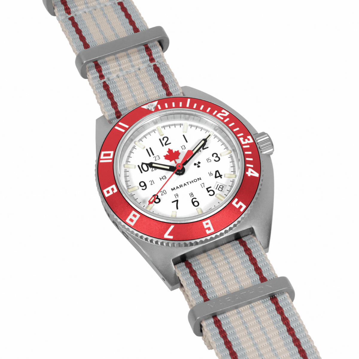 41mm Arctic ADANAC Steel Navigator w/ Date Automatic (SSNAV-D AUTO) - Canada