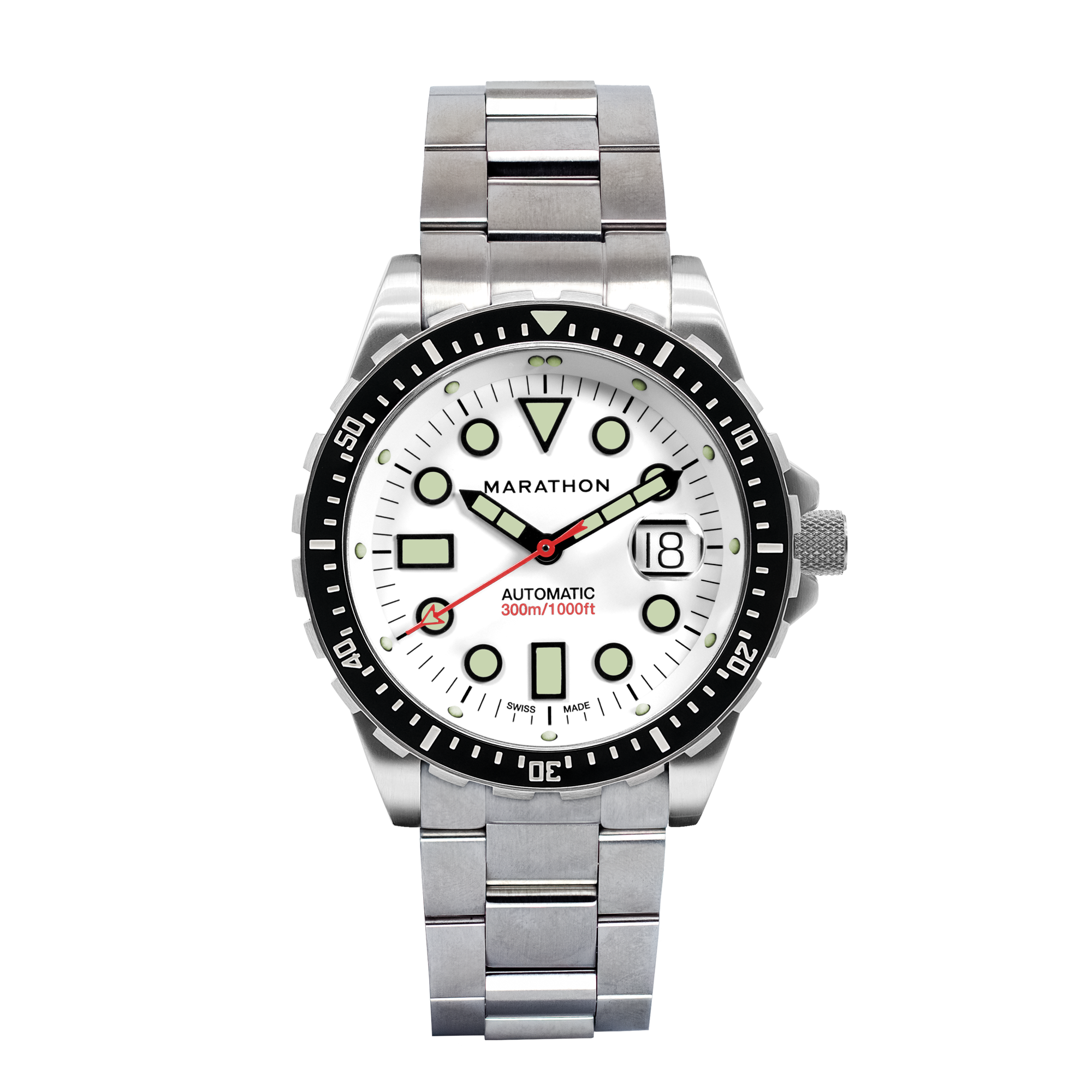 46mm Arctic Original SAR w/ Date with Stainless Steel Bracelet