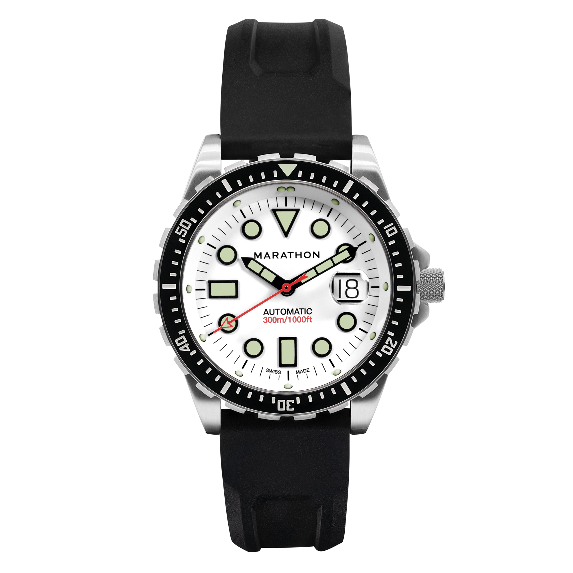 46mm Arctic Original SAR w/ Date on 3-Piece Rubber Strap Kit (OSAR
