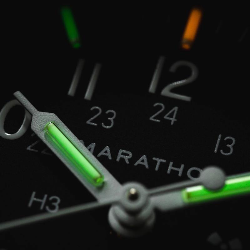 36mm Officer's Quartz w/ Date (GPQ-D) on Nylon DEFSTAN