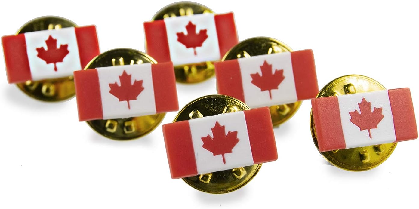 Official Government of Canada Issue Flag Lapel Pin
