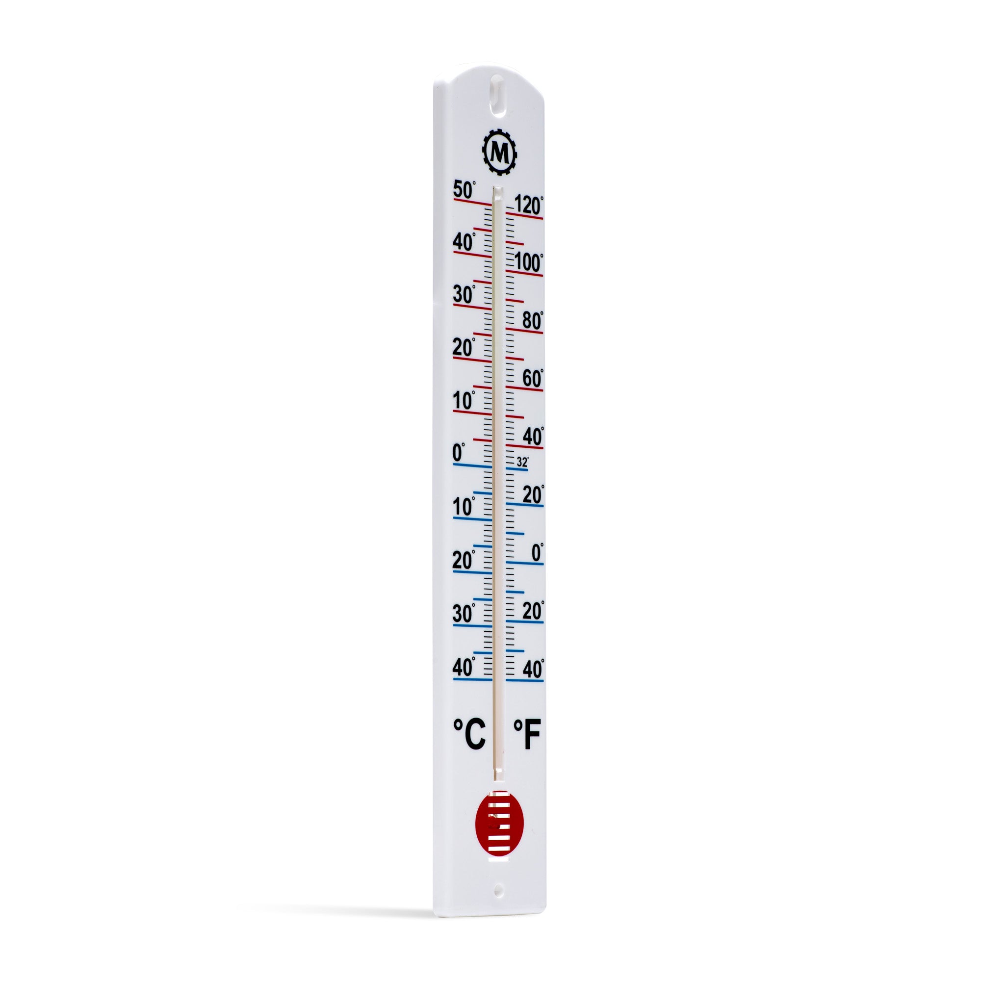 16 Inch Vertical Outdoor Thermometer