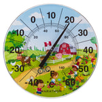 12 Inch Indoor/Outdoor Dial Thermometer