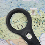 Magnifying Glass with Cyclops, LED, & Black Light image