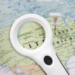 Magnifying Glass with Cyclops, LED, & Black Light - Banks, Schools, Hospitals & Government Agencies - marathonwatch