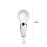 Magnifying Glass with Cyclops, LED, & Black Light - Banks, Schools, Hospitals & Government Agencies - marathonwatch