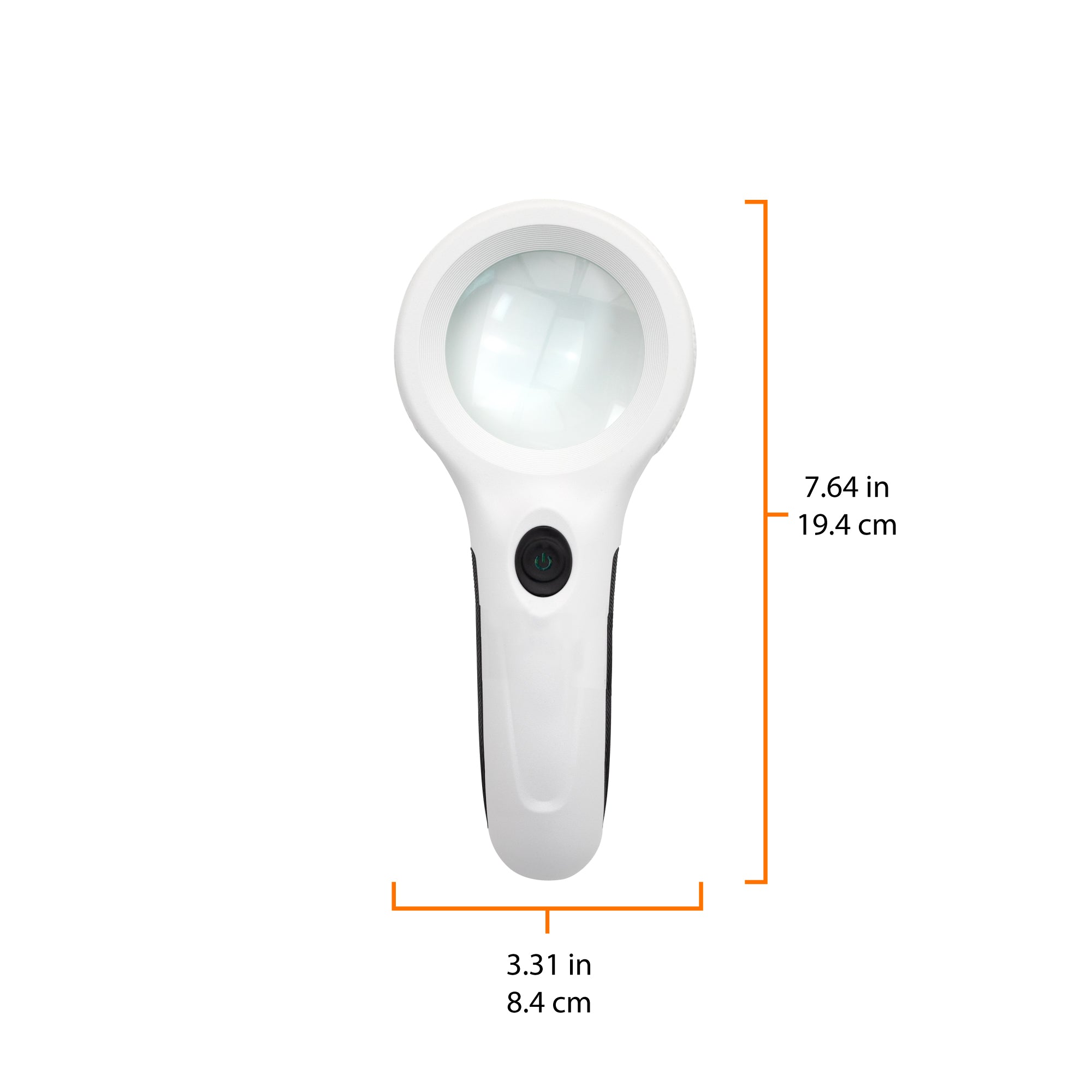 Magnifying Glass with Cyclops, LED, & Black Light - Banks, Schools, Hospitals & Government Agencies - marathonwatch