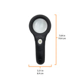 Magnifying Glass with Cyclops, LED, & Black Light image