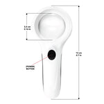 Magnifying Glass with Cyclops, LED, & Black Light - Banks, Schools, Hospitals & Government Agencies - marathonwatch