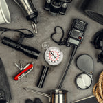 Mechanical Stopwatch: Single Action, 2 Scale (1/5 sec & 1/100 min) 30 min Register