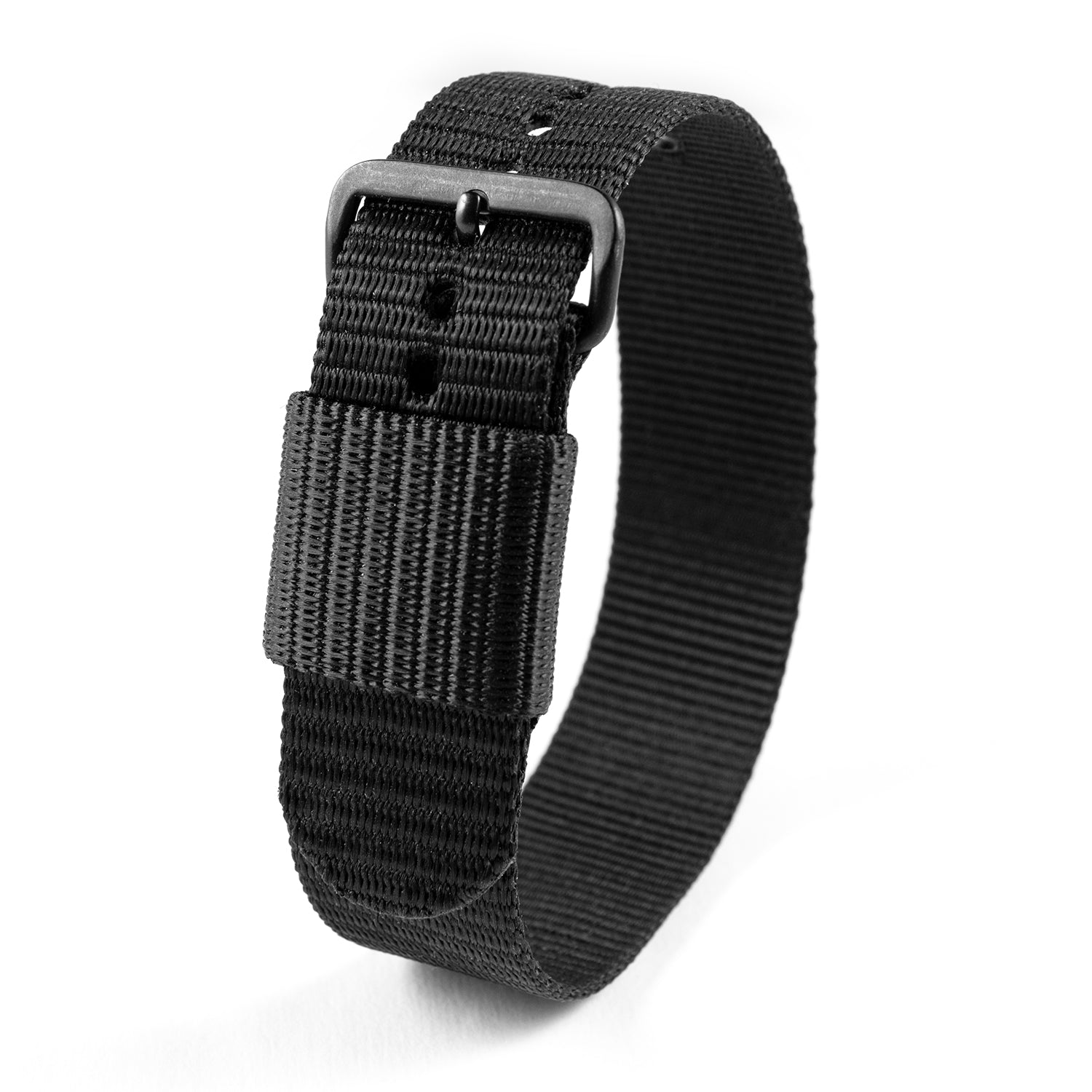Ballistic Nylon Strap, Black, 22mm – Marathon Watch
