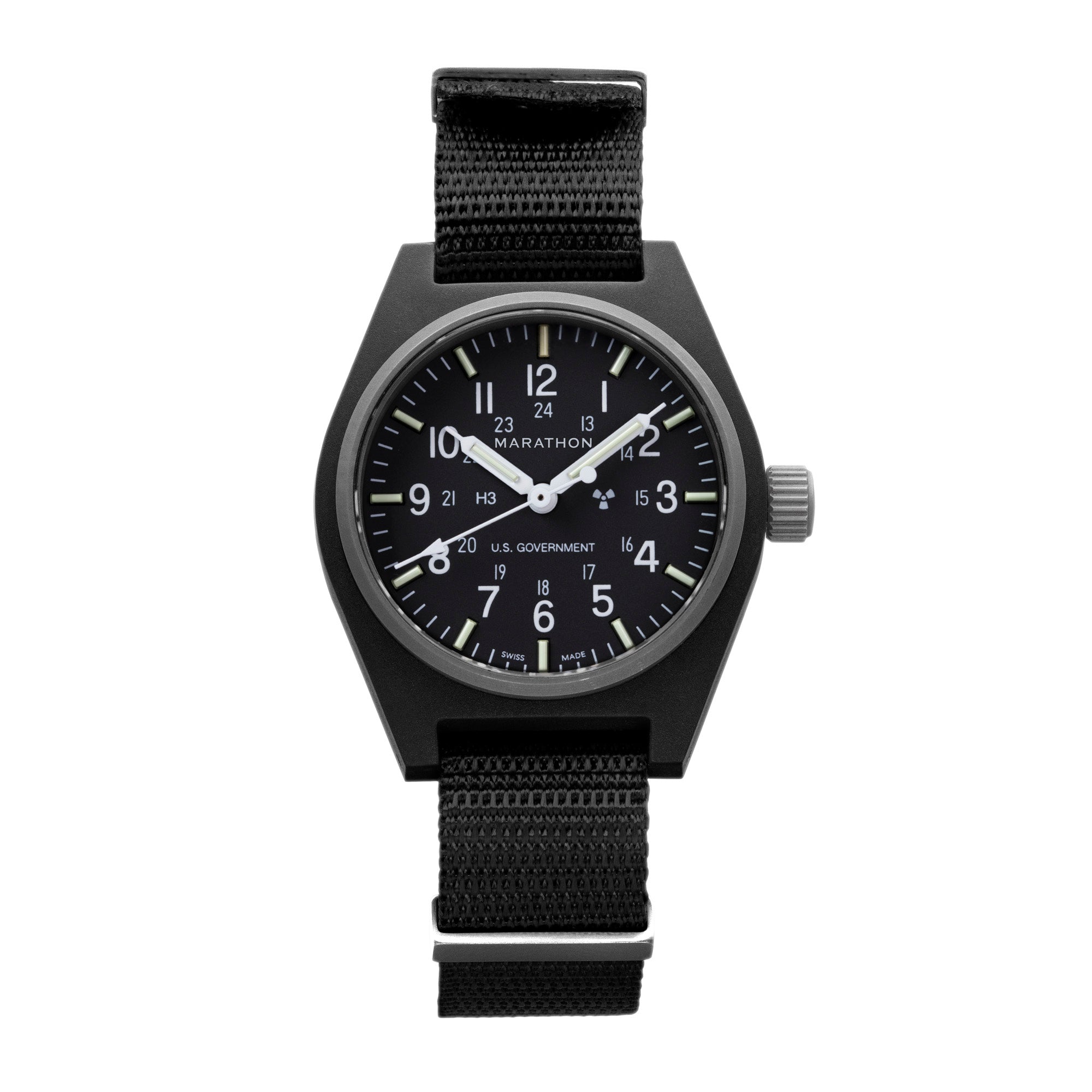 34mm Black General Purpose Quartz (GPQ)