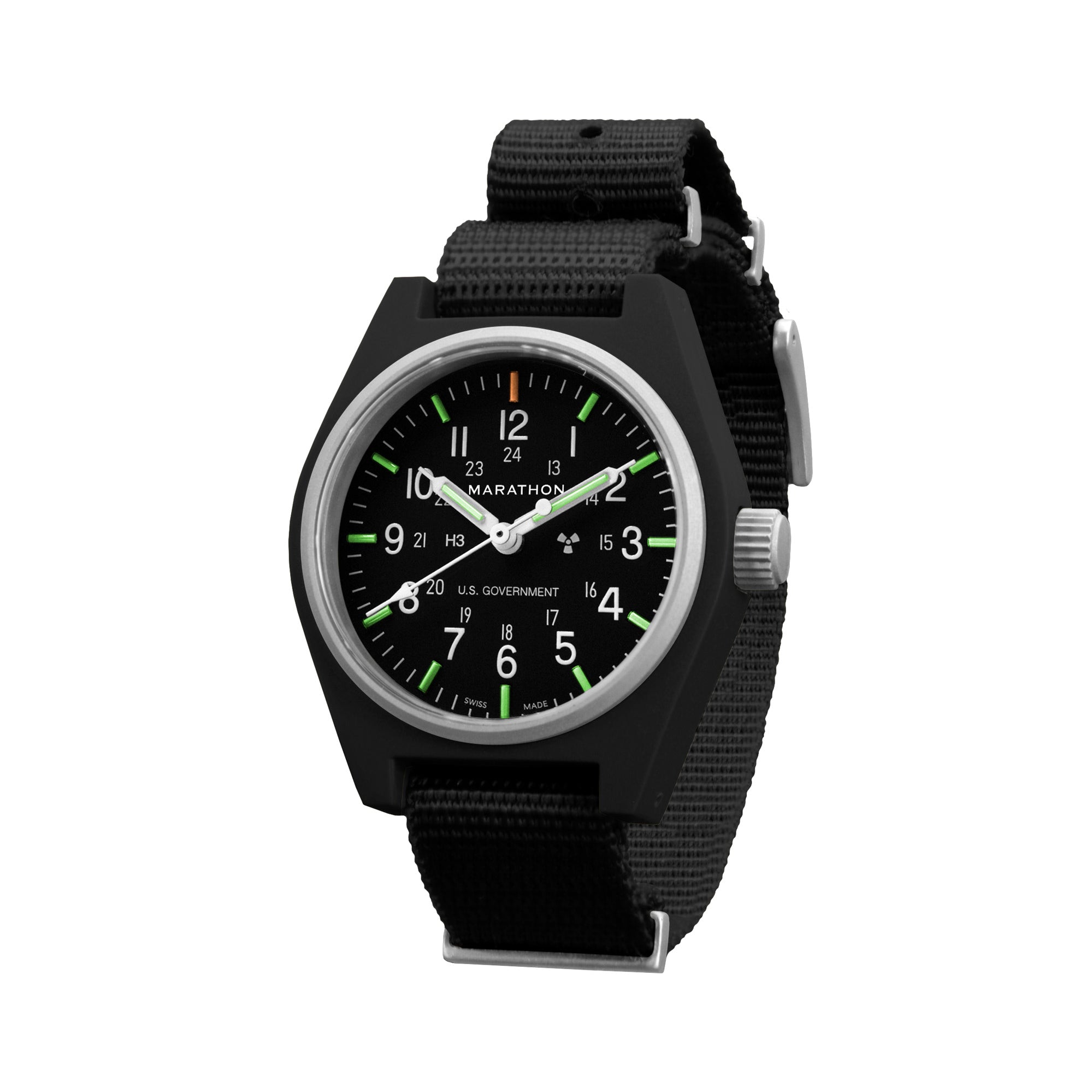 34mm Black General Purpose Quartz (GPQ)