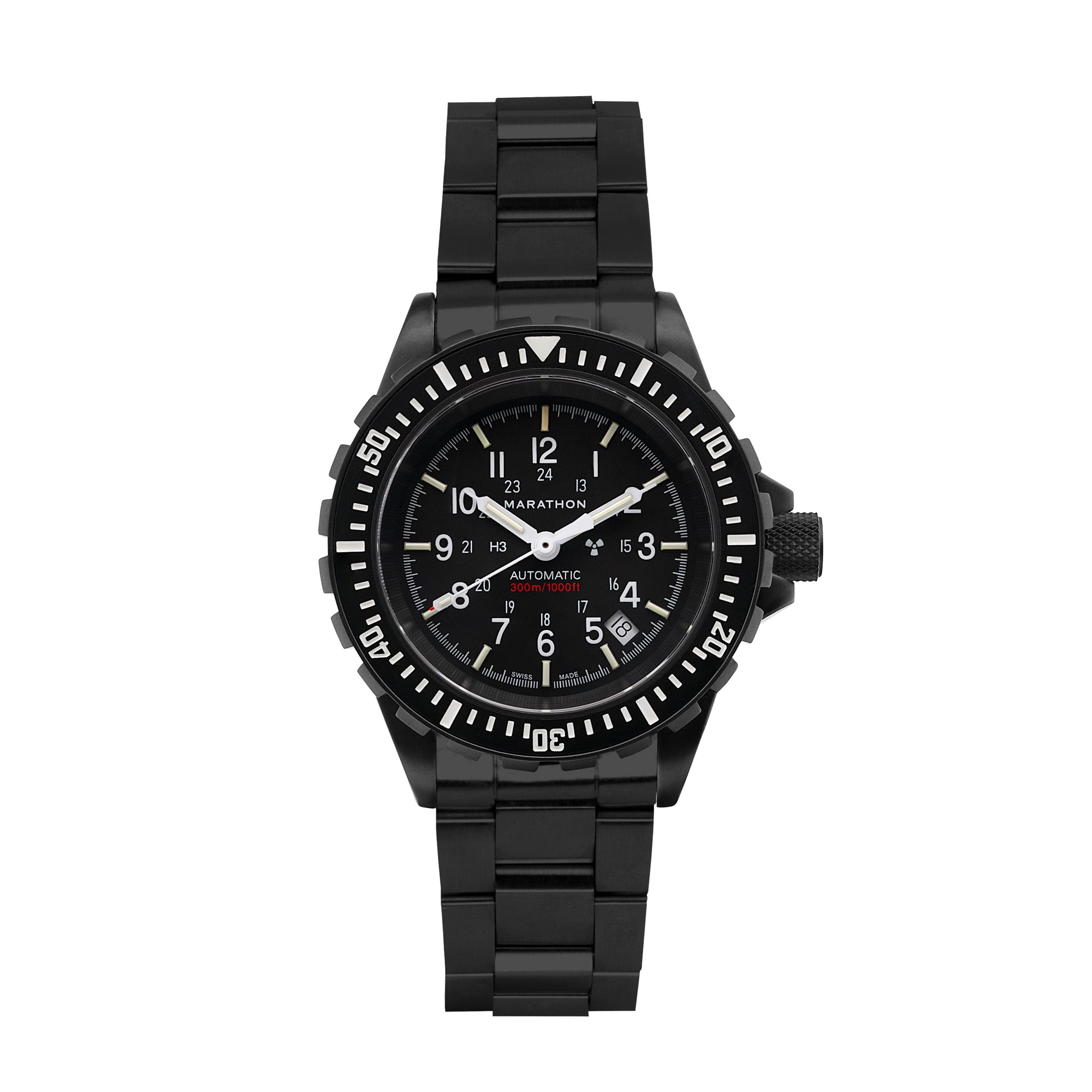 41mm Anthracite Large Diver's Automatic (GSAR) with Stainless Steel Bracelet image