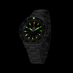 Grande montre automatique de plongée officielle USMC™ (GSAR) de 41mm avec bracelet en acier inoxydable