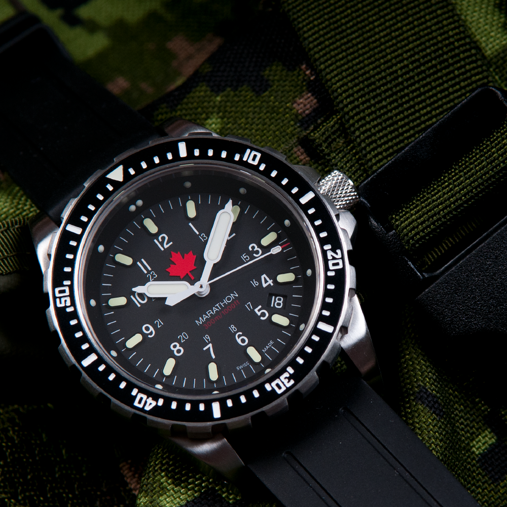 46mm Red Maple Jumbo Diver's Quartz (JSAR)