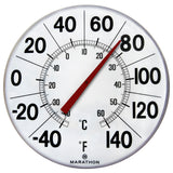 12 Inch Indoor/Outdoor Dial Thermometer image