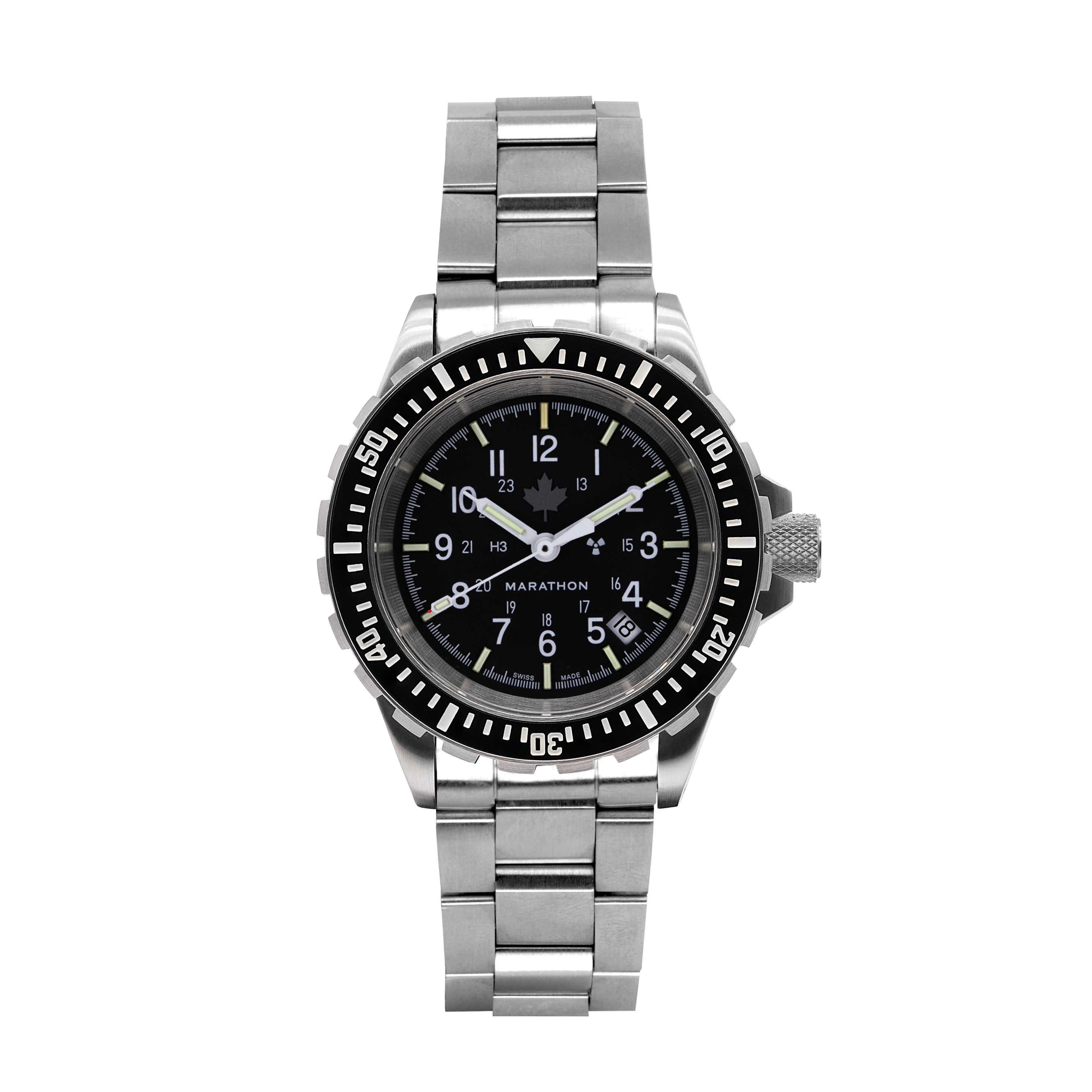41mm Grey Maple Large Diver's Automatic (GSAR) with Stainless Steel Bracelet image