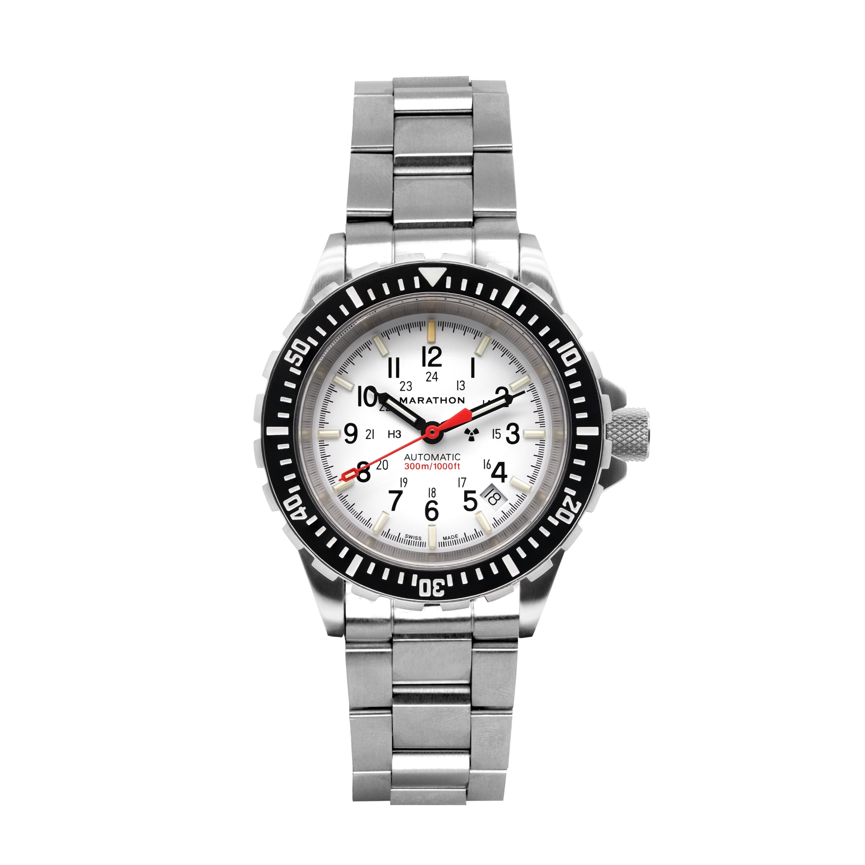 41mm Arctic Edition Large Diver's Automatic (GSAR) with Stainless Steel Bracelet image