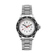 Grand quartz de plongée (TSAR) édition Arctic de 41 mm avec bracelet en acier inoxydable