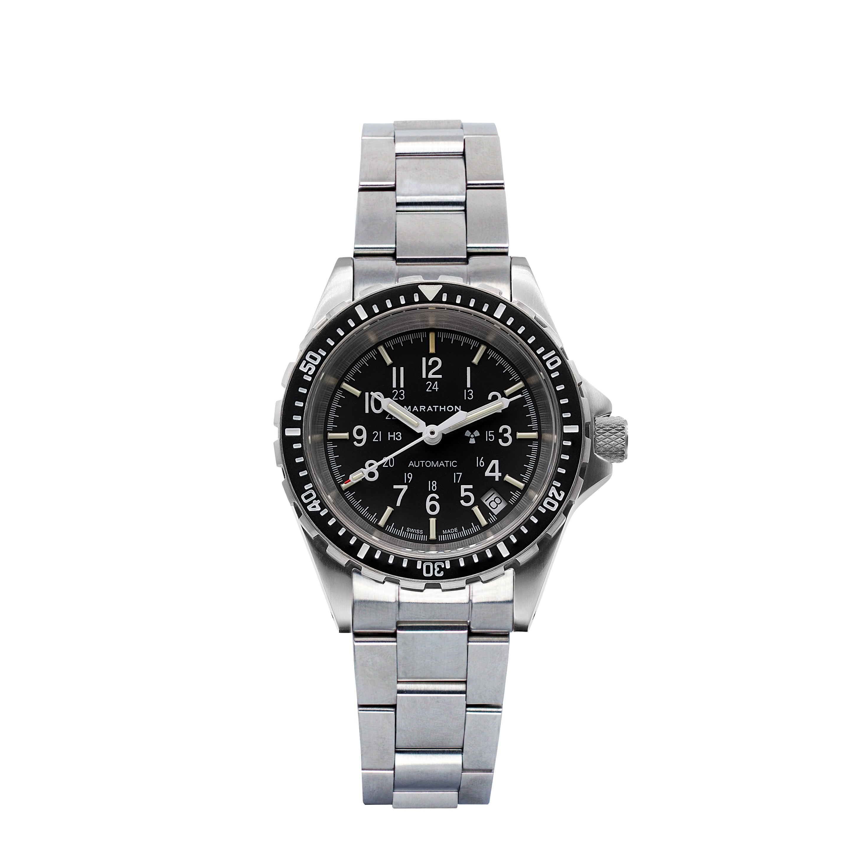 36mm Medium Diver's Automatic (MSAR Auto) with Stainless Steel Bracelet image