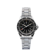 Quartz de plongée moyen de 36 mm (quartz MSAR) avec bracelet en acier inoxydable