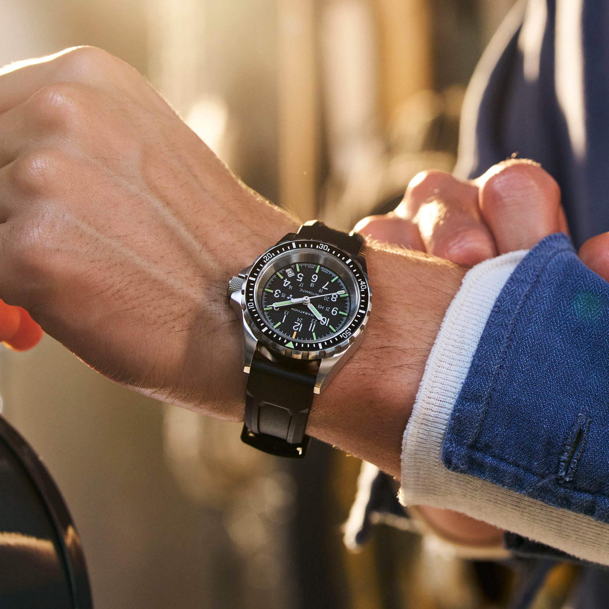 36mm Medium Diver's Automatic (MSAR Auto) – Marathon Watch