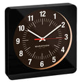 Studio Edition Jumbo 12 Inch Analog Wall Clock with Auto Backlight - Black image