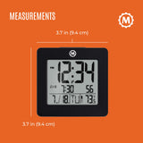 Digital Desktop Clock - Black image