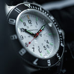 Steel Navigator de 41 mm con fecha (SSNAV-D) y kit de correa de caucho negra de 3 piezas image