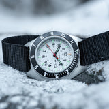 Steel Navigator de 41 mm con fecha (SSNAV-D) en Ballistic Nylon image