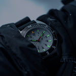 41mm Arctic Steel Navigator (SSNAV) on Nylon DEFSTAN